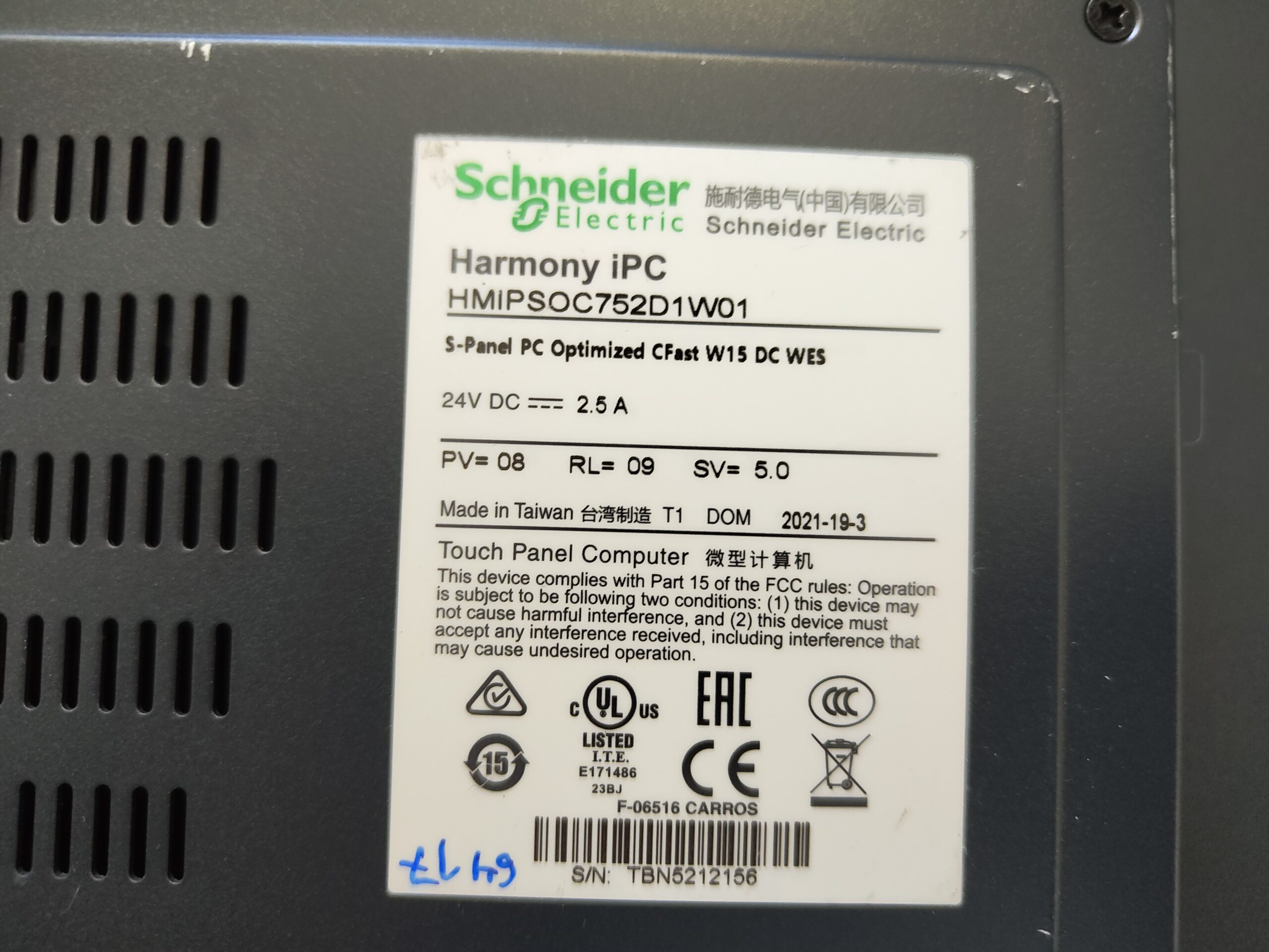 Schneider Harmony iPC