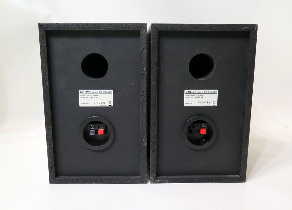 SONY Lautsprecher paar SS-CMX500 2 Weg System Bassreflex