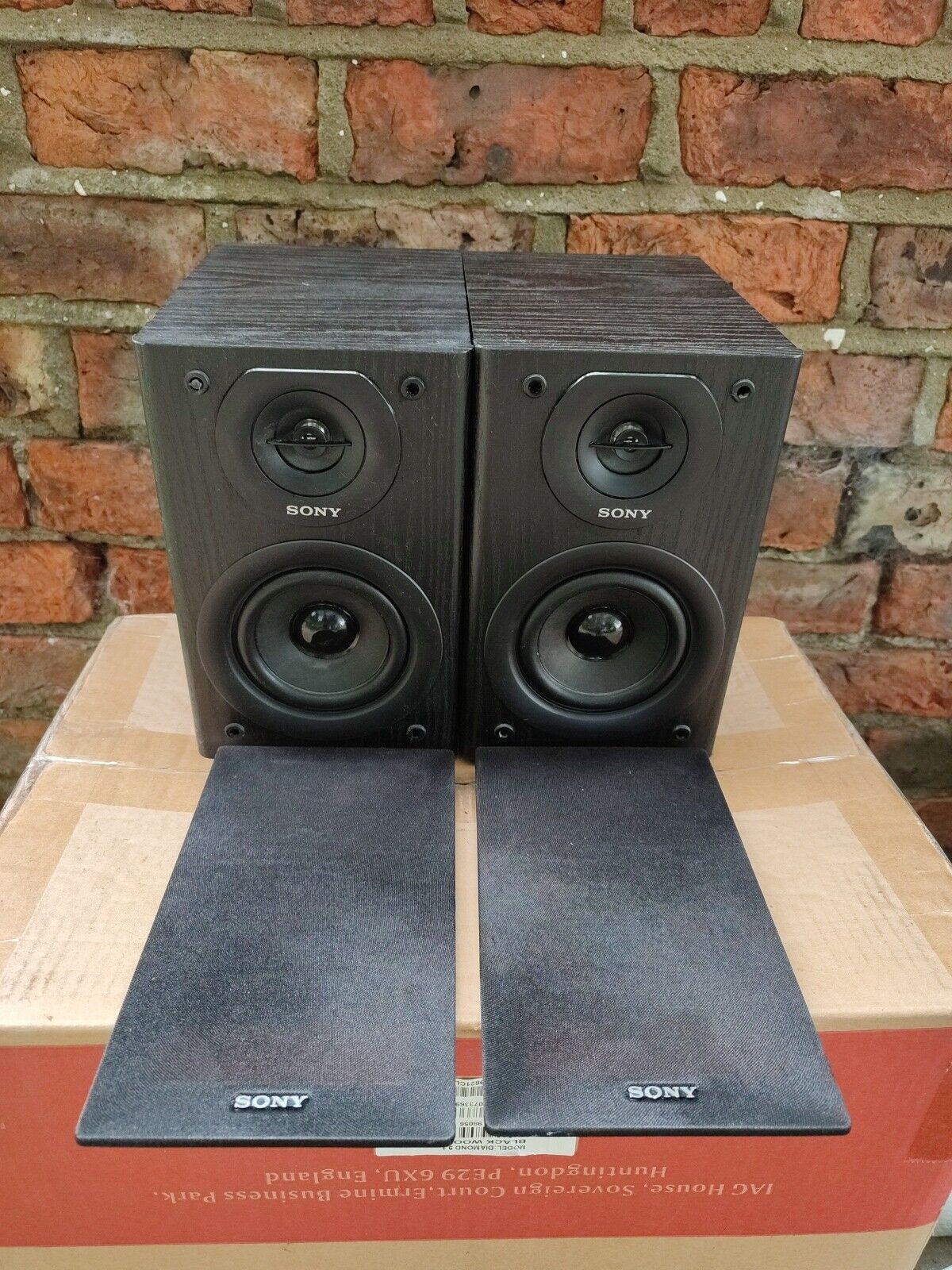 SONY Lautsprecher paar SS-CMX500 2 Weg System Bassreflex