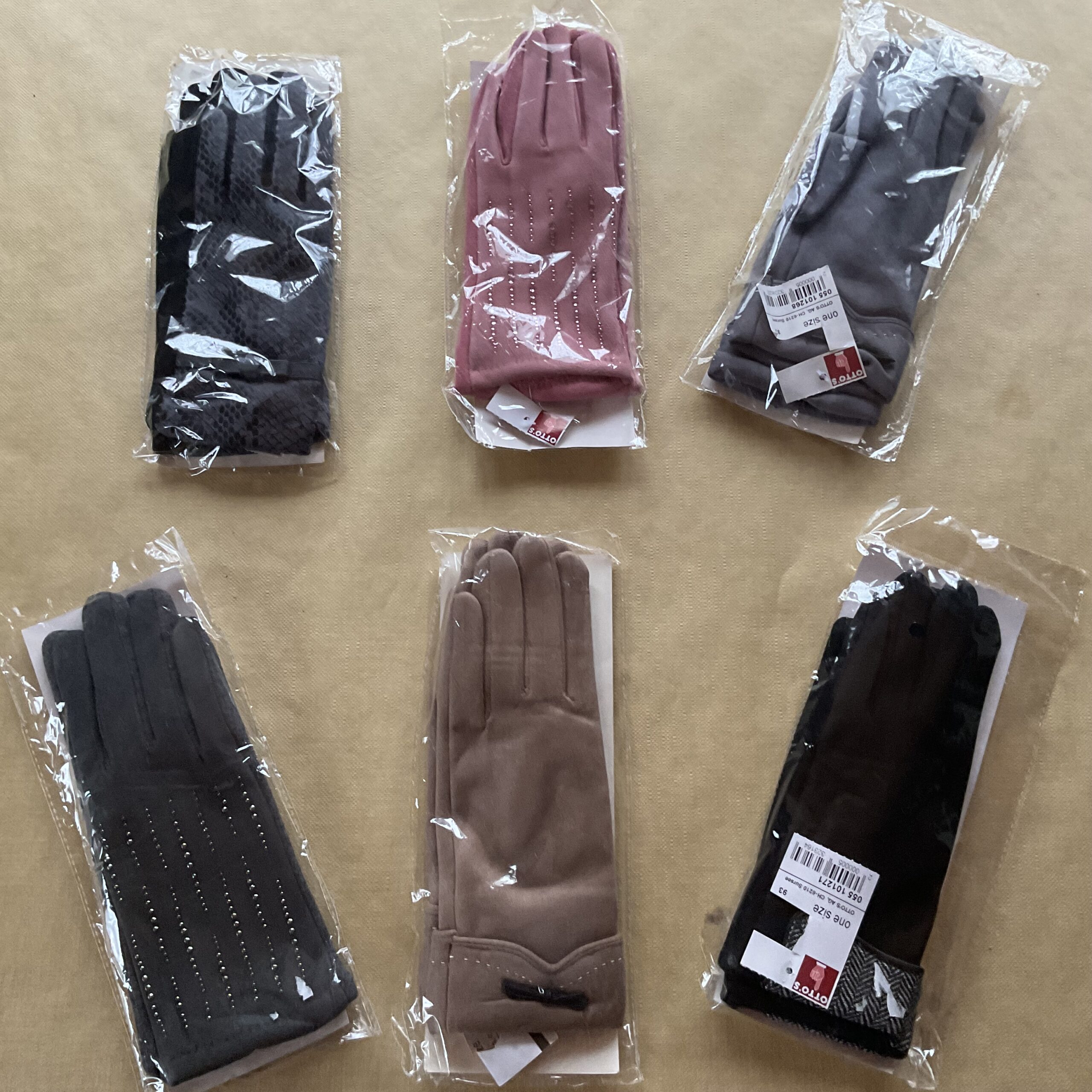 Damen Handschuhe, originalverpackt