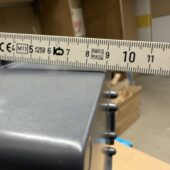 BEGA Wand- und Deckeneinbauleuchte, grafit