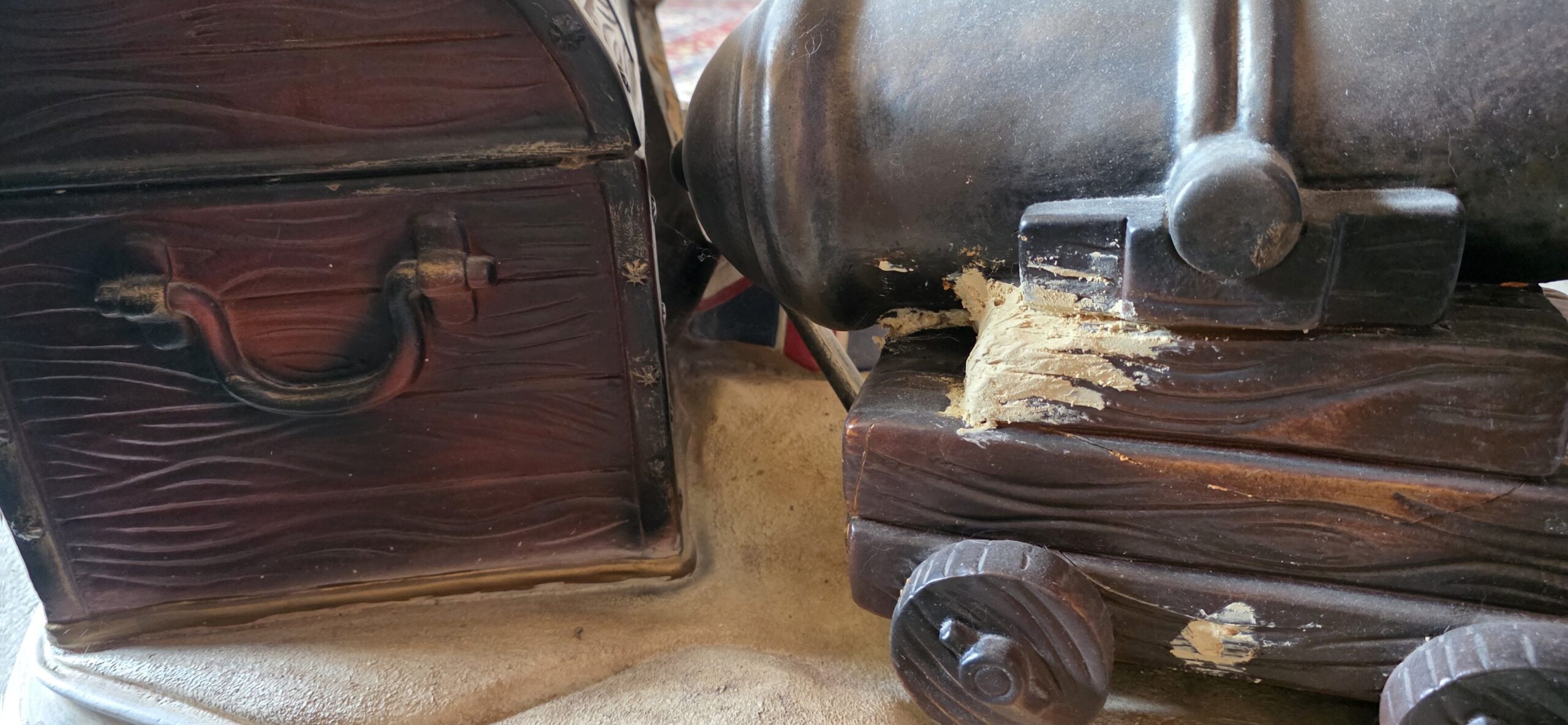 Cooler Sofatisch im Karibik Stil