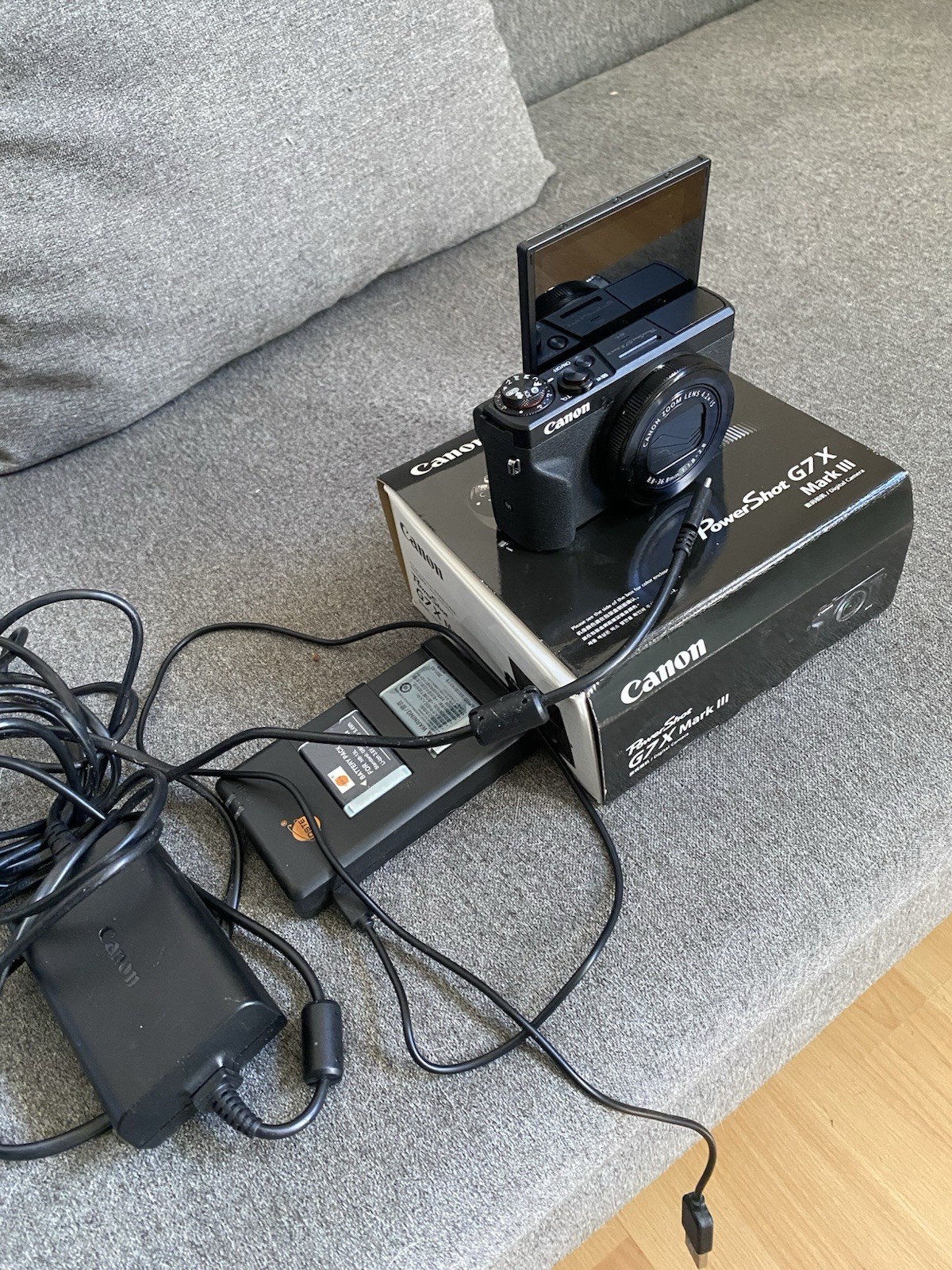 Canon PowerShot G7X Mark III, Schwarz