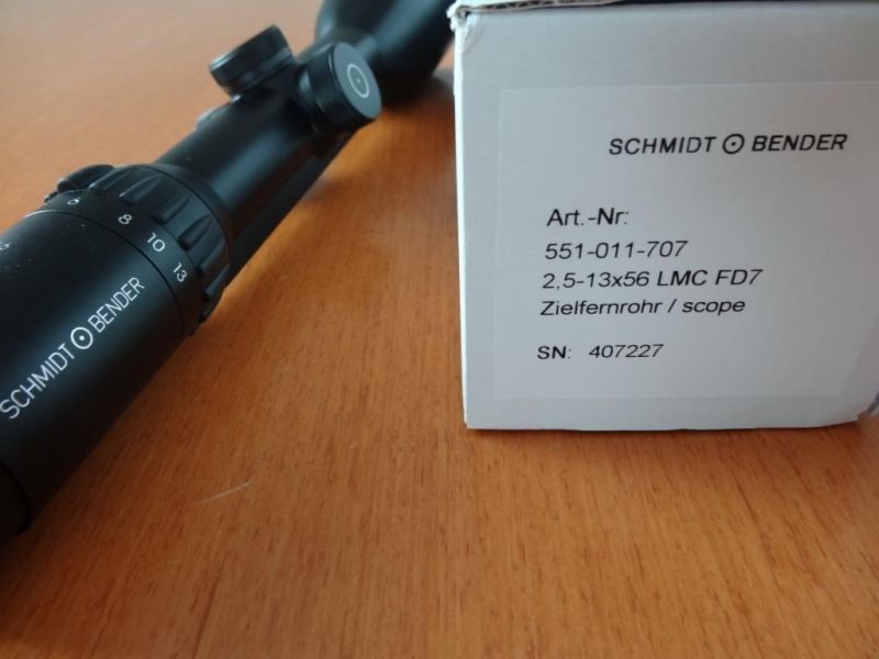 Schmidt & Bender Stratos 2,5-13×56 LMC Zielfernrohr