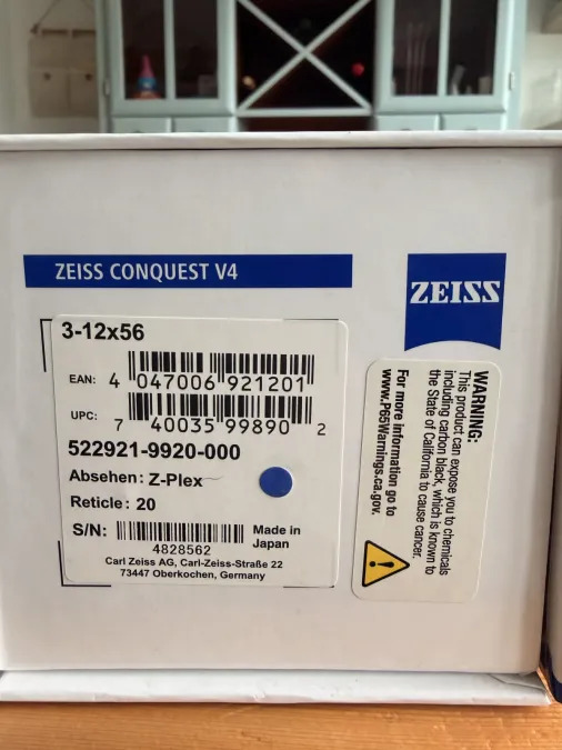 ZEISS Conquest 4-12×56 Zielfernrohr