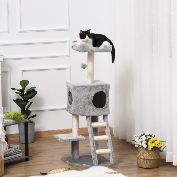 Katzenkratzbaum mit Leiter Liegeplatz Neu OVP