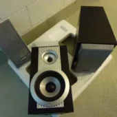 DAEWOO Hifi Lautsprecher BOXEN – RH-433G 2 Weg System