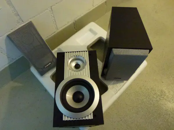 DAEWOO Hifi Lautsprecher BOXEN – RH-433G 2 Weg System
